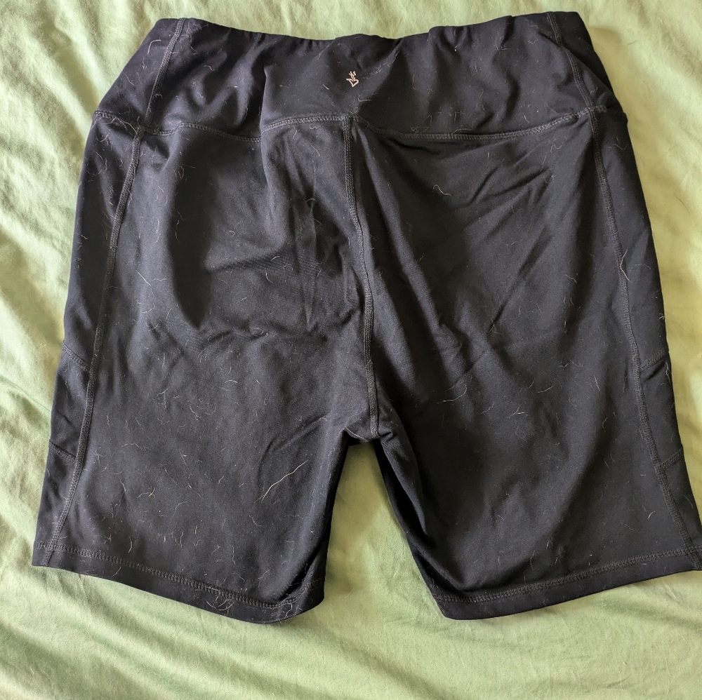 Torrid Black Bike Shorts